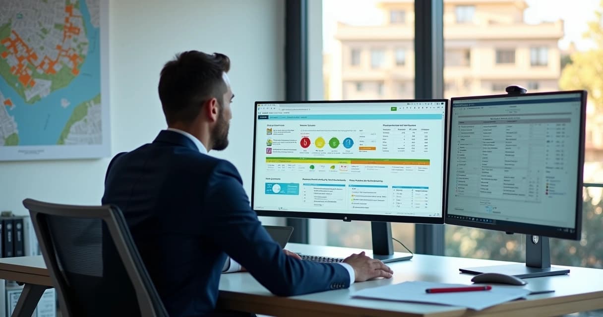 Planilha sendo substituída por sistema digital de gestão